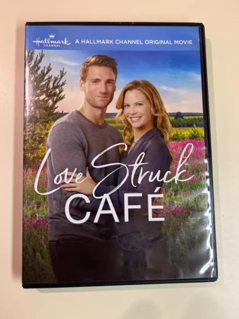 DVD de película original Love Struck Cafe Hallmark Channel, Sarah Jane Morris