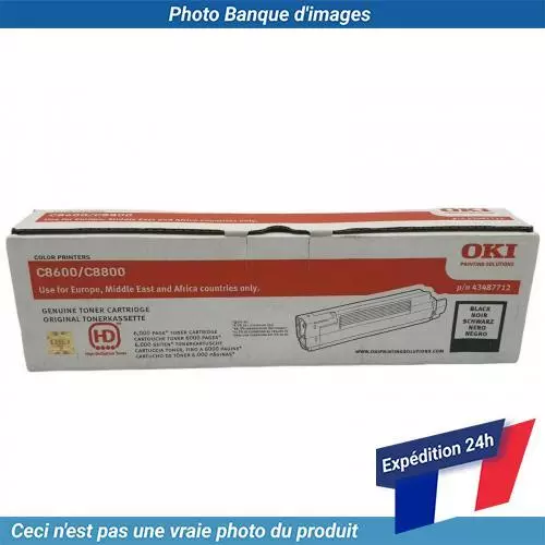 43487712 Oki C8600 Cartouche de toner Noir