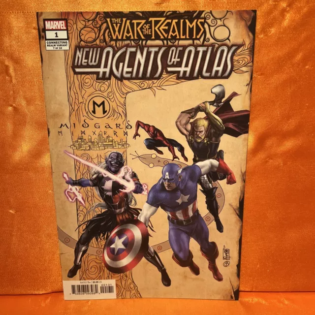 War of the Realms: New Agents of Atlas #1 Camuncoli Variant Cover Marvel