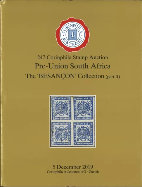 Corinphila-Asta n. 247 (2019): Pre-Unione Sudafrica. The Besancon-Coll.