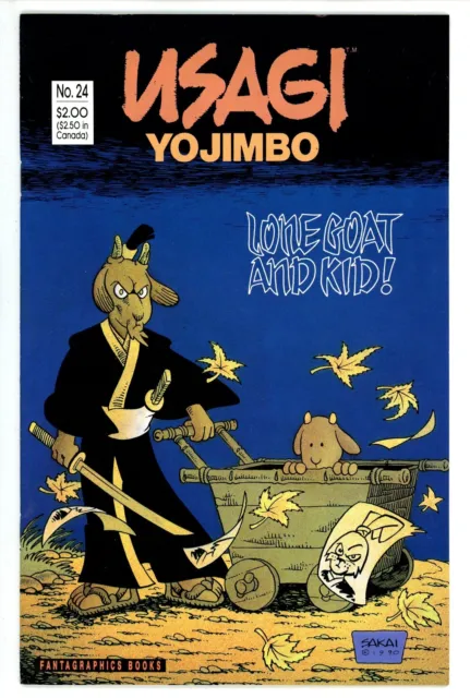 Usagi Yojimbo Vol 1 #24 Fantagraphics VF+ (1990)