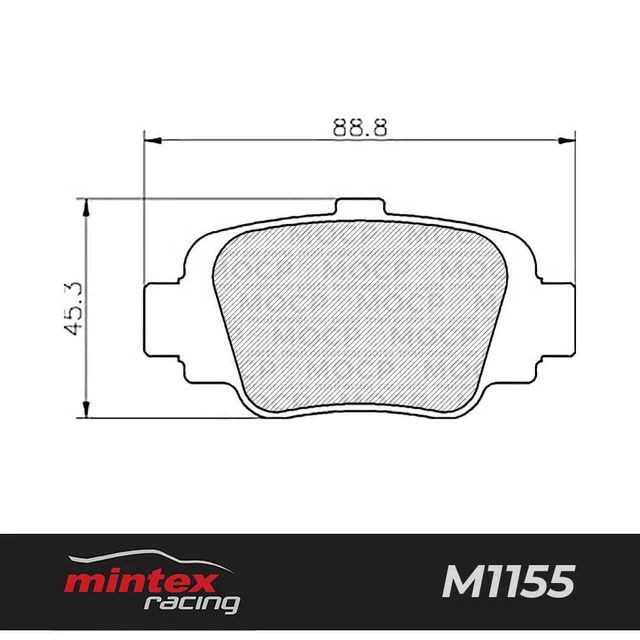 Mintex Racing MDB1569 M1155 Pastiglie freno ad alte prestazioni