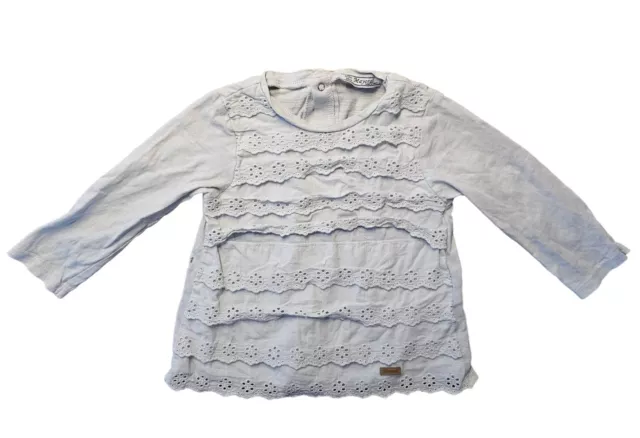 Chic Mayoral Bambino Maglia Tunica Taglia 12M 80 Primavera Estate