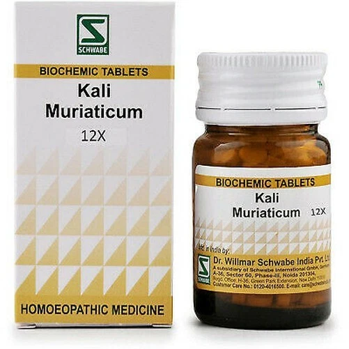 Willmar Schwabe India Kali Muriaticum 12X (20g) + USA