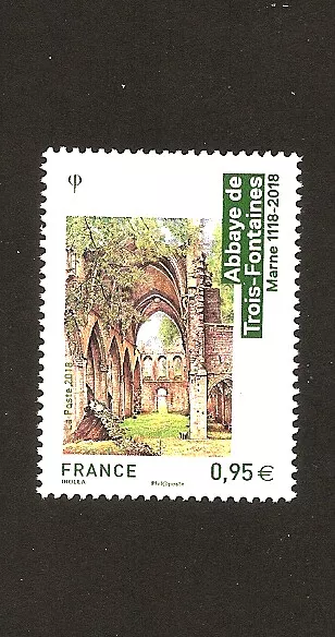 FRANCE 2018 Timbre N° 5242 - ABBAYE DE TROIS-FONTAINES ** LUXE MNH