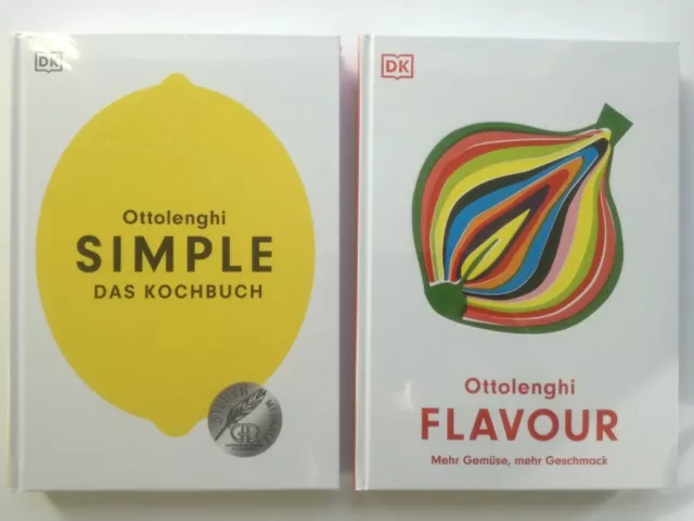 Yotam Ottolenghi - Simple Das Kochbuch + Flavour Mehr Gemüse, mehr Geschmack DHL