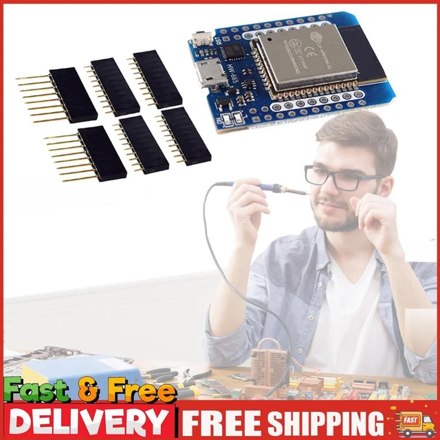 ESP32 ESP-32S PROTOTYPE Board WiFi Bluetooth-Compatible Dev Board for ...