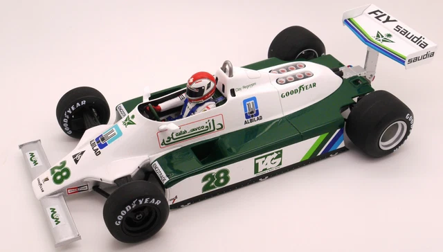 FIGURINE 1/18 CLAY REGAZZONI FERRARI 1974 A COLLER A PEINDRE | Vroom Models