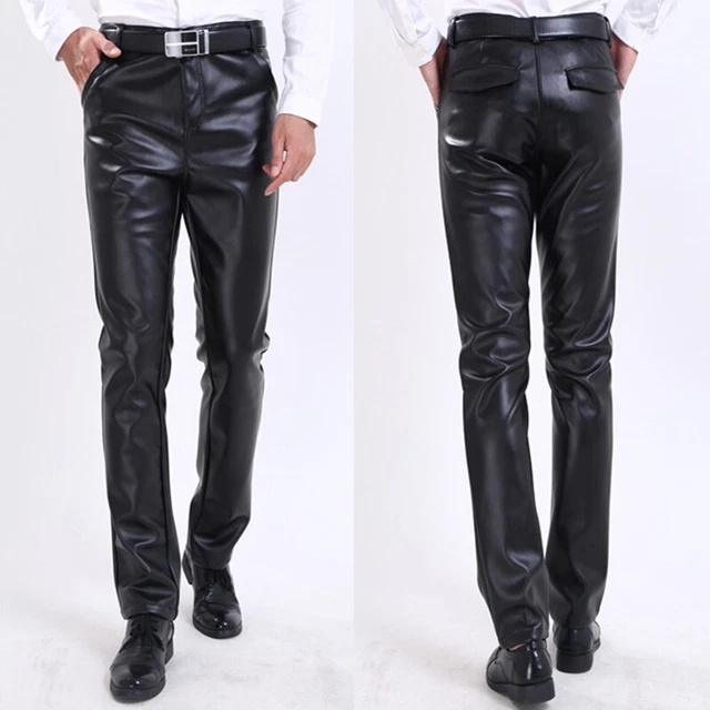 Pantalon Patte D'éléphant Pour Homme En Simili Cuir Brillant - Style Disco Années 70 Pour Soirée, Club Et Déguisement - 10