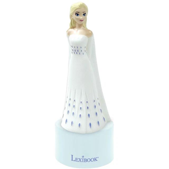Lexibook Disney Congelado Luz Nocturna Que Cambia De Color Con Altavoz - Ns01Fz