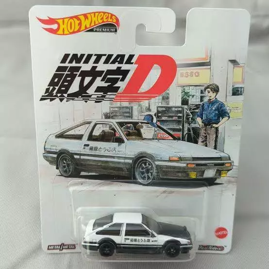 Hot Wheels Initial D Metal Ae86 Toyota Sprinter Trueno Collection
