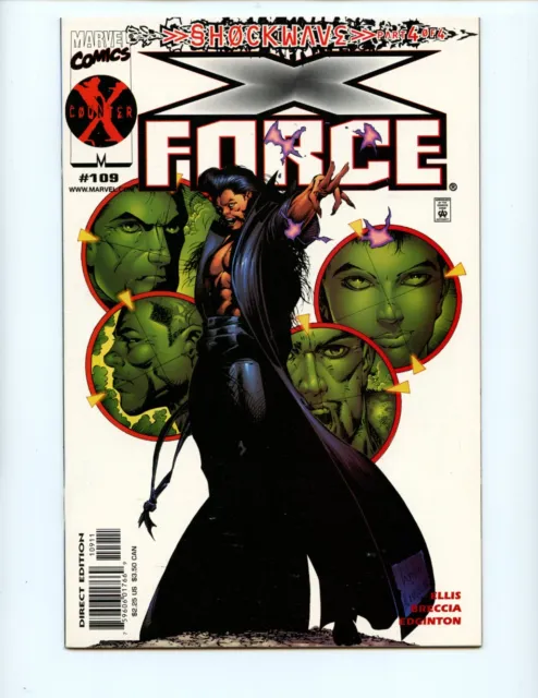 X-Force #109 Comic Book 2000 VF/NM Warren Ellis Marvel Cannonball
