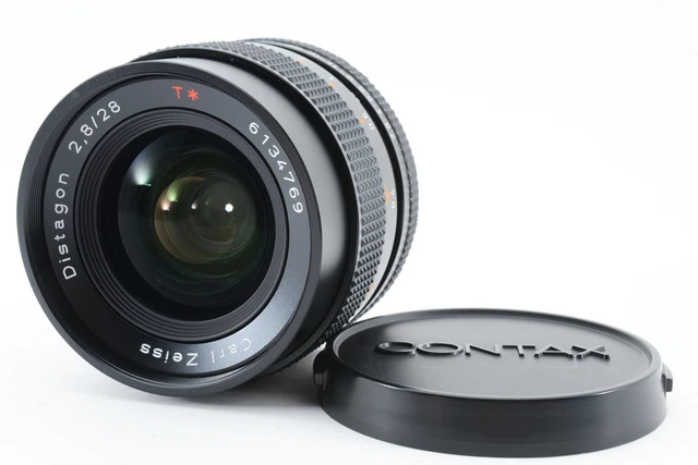 [Mint] Contax Carl Zeiss Distagon T 28mm F/2.8 Aej Cy C/Y Halterung Aus Japan
