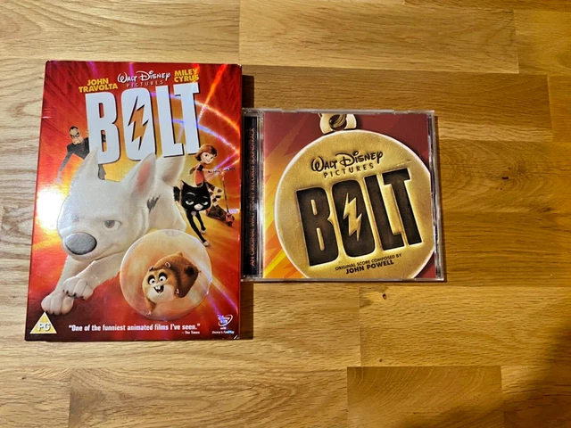 WALT DISNEY BOLT Original Score Soundtrack CD And DVD Bundle VGC £6.99 ...