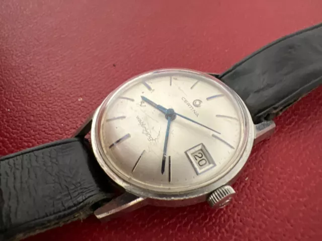 Certina Waterking montre vintage années 1960 1970