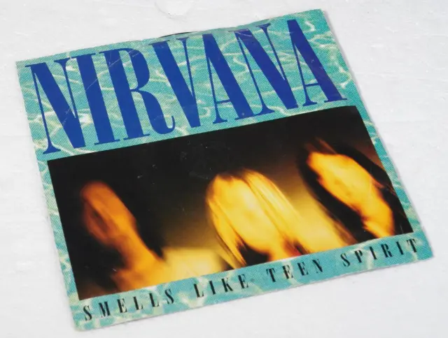 Nirvana - Smells Like Teen Spirit 7" 45rpm Vinyl Single UK Original 1991 DGCS 5