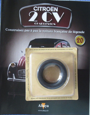 Citroën 2CV Charleston ALTAYA 1/8 N°20 Pneu