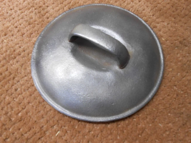 Vintage Cast Iron Skillet Pot Pan Lid Unbranded 9.75" LID ONLY
