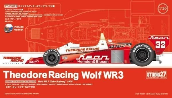 [STUDIO27] 1/20 THEODORE Racing Wolf WR3 Bausatz EUR 150,69 - PicClick DE