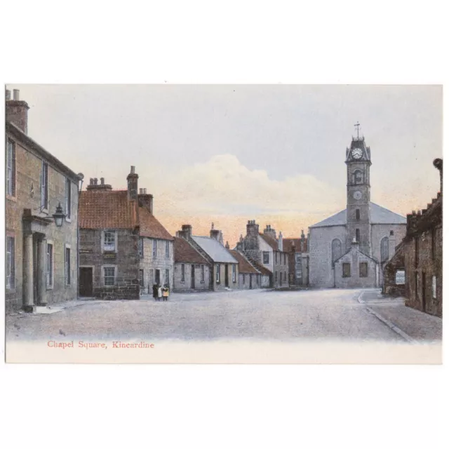 KINCARDINE ON FORTH Chapel Square, Fife Postcard by GWW Unused