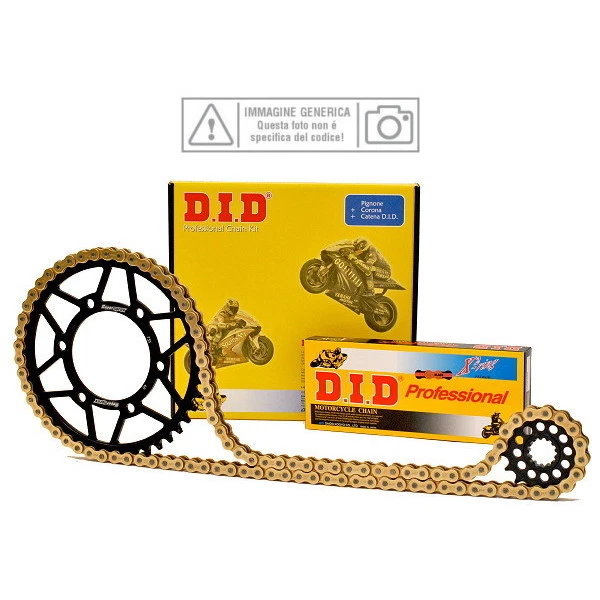 Kit Chaîne Et Pignons DID Pour Triumph Tiger 1050 / 1050 Sport (2015) - Réf. 376077000 - Neuf D'origine