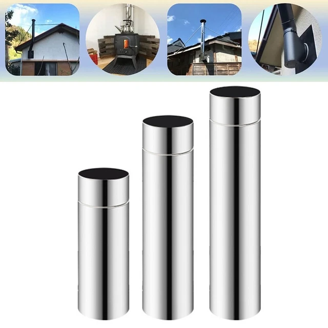 Acier Inoxydable Conduit Doublure Connecteur Tuyau Flexible Pour Rigide Cheminée