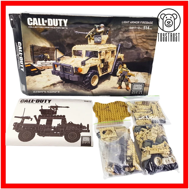 Mega Bloks Call Of Duty - Light Armor Fireblade - Réf 06817, 4x4 Humer (neuf, Scellé)