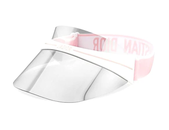 Pink dior visor deals