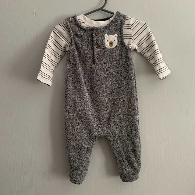 Baby Boy Infant Newborn Carter’s Outfit | Pants Romper Outfit | 6 Months