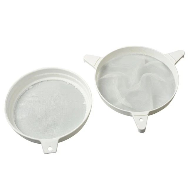 Professional Double Layer Beekeeping Sieve Filter Strainer Settling