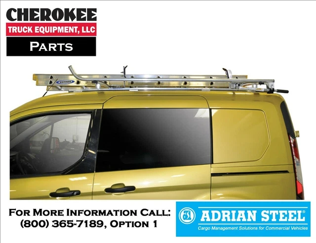 Adrian Steel 63-TCS14, Double Grip-Lock Ladder Rack for 2014 Transit Connect SWB Adrian Steel 63-TCS14, Double Grip-Lock Ladder Rack for 2014 Transit Connect SWB