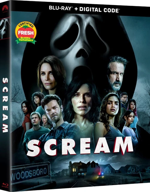 SCREAM (2022) (BLU-RAY) Melissa Barrera Jenna Ortega Jack Quaid EUR 28 ...
