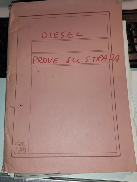 Innocenti Nuova Mini-1980s NOTE-COLLAUDI -DISEGNI-originale da INNOCENTI MILANO