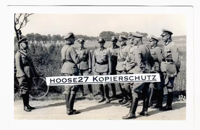 Foto WH General Friedrich Fürst als Oberst Chef IR 103  Offiziere 1937 AK orig.