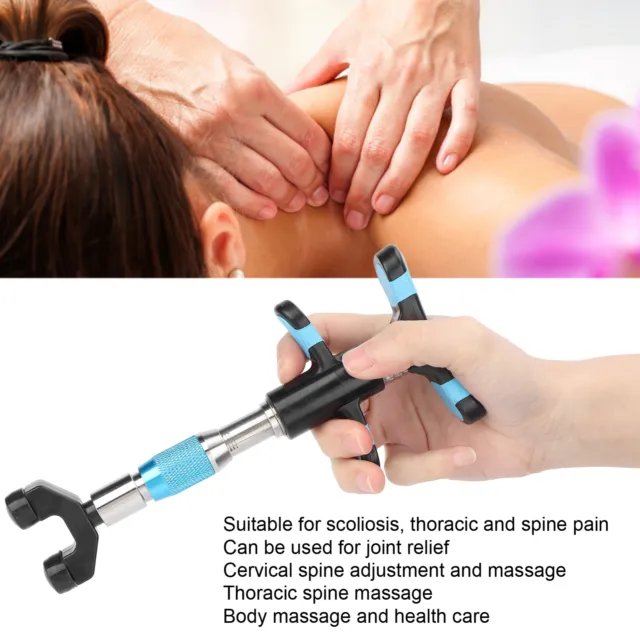Manual Chiropractic Adjusting Tool Stainless Steel Spine Corrector Massage Set