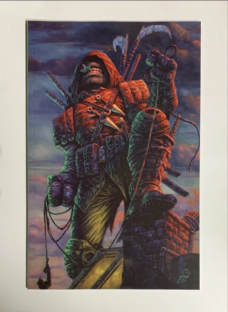 Tmnt The Last Ronin #4  Johnny Desjardins Bulletproof Virgin Variant Nm!