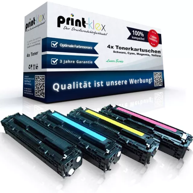 4x Reman Toner Per Canon ISensys-LBP-7210-Cdn ISensys-LBP-7660-cdn - Laser Serie