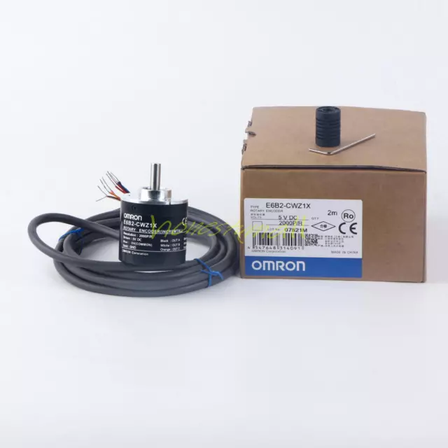 1Pcs OMRON Rotary Encoder E6B2-CWZ1X 2000P/R New