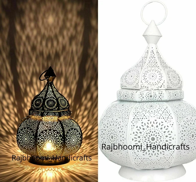 Lampada turca marocchina Portacandele vintage Portacandele da esterno...