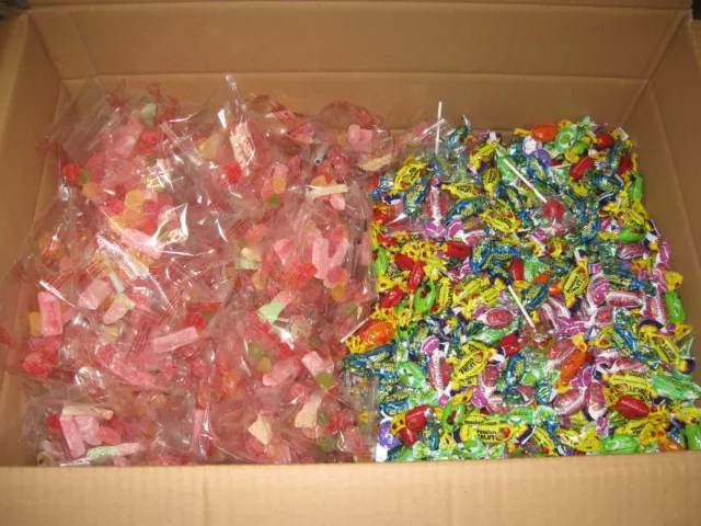 Nr. 2  100 kg Kamelle Bonbon & Gummi Wurfmaterial Karneval Fasching