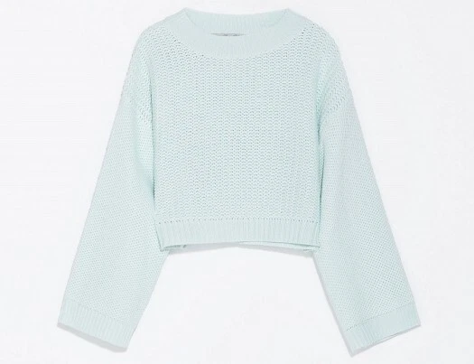 Pull Zara Rouge Bicolore – Taille M – Neuf Avec Étiquettes