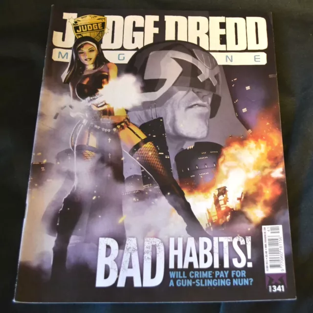 UK Comic 2000AD Judge Dredd Megazine Issue 341 November 2013 50 Shades of Crime