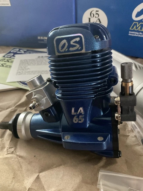 ラジコン飛行機 エンジン OS MAX LA 65 ブルー ラジコン飛行機 エンジン OS MAX LA 65 ブルー