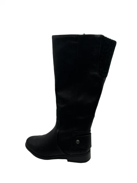 LIFESTRIDE WOMENS X ANITA Black Riding Boots Shoes Size 5.5M