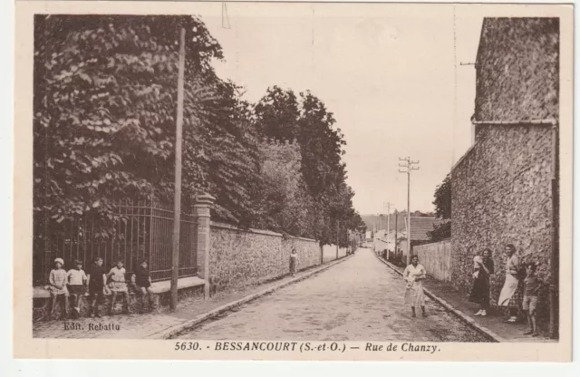 BESSANCOURT - Val d' Oise - CPA 95 - la rue de Chanzy