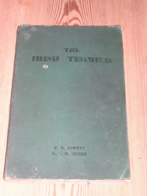 Rare Irish Terrier Dog Book 1937 By Jowett & Henry Illustrated