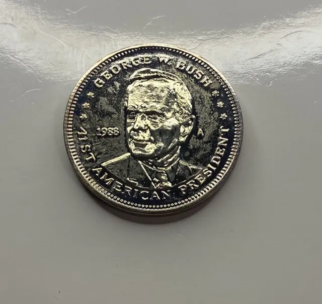 National Historic Mint Double Eagle Commemorative Coin George W. Bush Free Ship