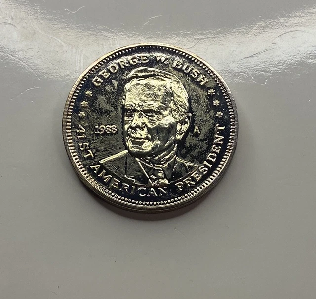 National Historic Mint Double Eagle Commemorative Coin George W. Bush Free Ship