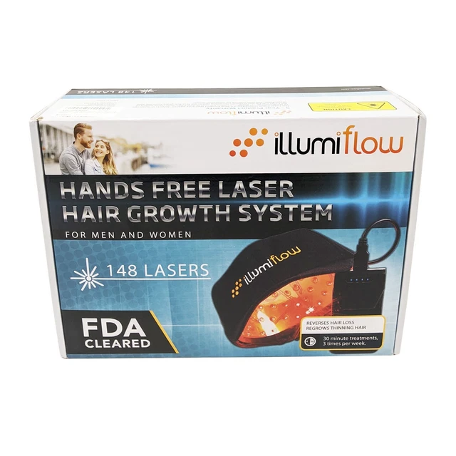 illumiFlow 148 Laser Cap | Hair Growth System for Men / Women | FDA Cleared illumiFlow 148 Laser Cap | Hair Growth System for Men / Women | FDA Cleared