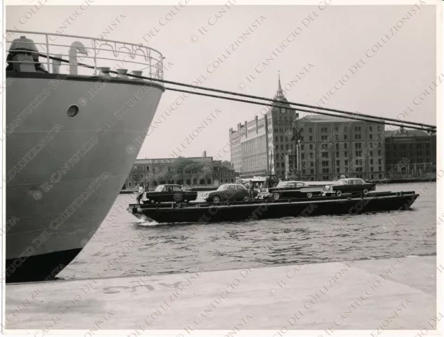 1960c Lion of San Marco  Adriatica line southern Italy sea Greece Turkey Photo